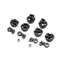 TLR Spring Cups, Shock Ends, 13mm: 22X
