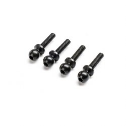 TLR Ball Stud, 5.8mm x 12mm (4): 22X