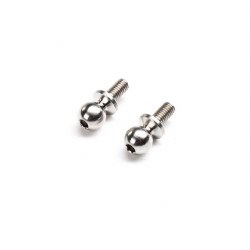 TLR Ball Stud, 5.8mm x 6mm, Titanium (2): 22X