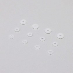 TLR Shock Seal Bushings, Machined, Split, G3 3mm (4)