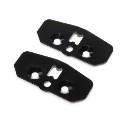 TLR Skid Plate, Adjustable Chassis, +2, Aluminum (2): 8X 2.0
