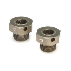 "TLR Wheel Hexes, 2mm Wider (2): 8X"