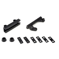 Steering Rack/Rack Housing & Spacers: 22