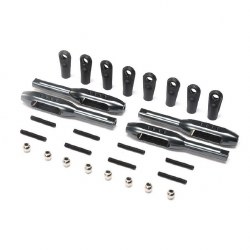 LwrShck Mount 4-Link BarSet, 13.5 (4): LMT, TTLMT