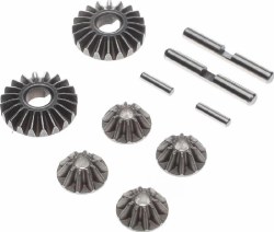 Gear Set, G2 Gear Diff, Metal: 22