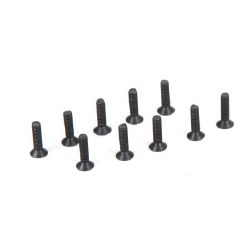 Flat Head Screws, M2.5 x 10mm (10)