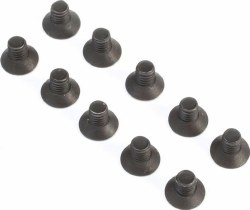 Flat Head Screws, M2.5 x 4mm (10)