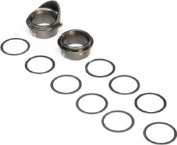 Rear Gearbox Bearing Inserts, Aluminum: 8X