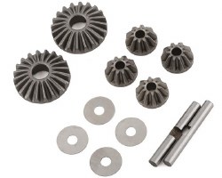 Differential Gear & Shaft Set: 8X, 8XE 2.0