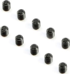 Cup Point Set Screws, M2.5x3mm (10)