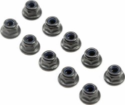 M3 Flanged Lock Nuts (10)