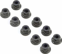 M4 Flanged Lock Nuts (10)