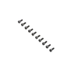 Cap Head Screws, M2.5x6mm (10)