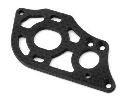 Carbon Motor Plate, 3-Gear Laydown: 22 5.0