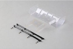 Polycarbonate Wing, Pre Cut,Clear: 8/E/T 4.0