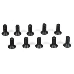 Flathead Screws, M3 x 8mm (10)