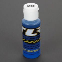 SILICONE SHOCK OIL, 20WT, 195CST, 2OZ