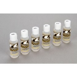 SIL SHOCK OIL 6 PACK, 17.5-42.5WT, 150-563CST, 2OZ