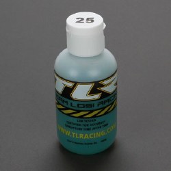 SILICONE SHOCK OIL, 25WT, 250CST, 4OZ