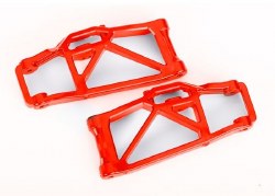 Suspension arms, lower, red (left and right, front or rear) (2)