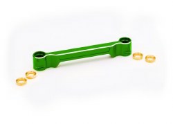 Draglink, steering, 6061-T6 aluminum (green-anodized)