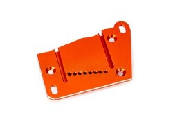 Motor mount cap, 6061-T6 aluminum (orange-anodized)