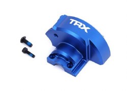 Cover, gear (blue-anodized 6061-T6 aluminum)