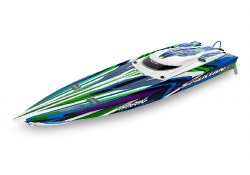 Traxxas Spartan SR Brushless 36" Race Boat with Tqi Traxxas Link Enabled 2.4GHz Radio System & Traxx