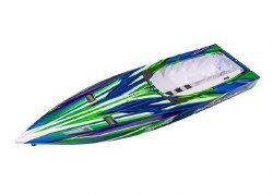 Hull, Spartan SR, green graphics (fully assembled)