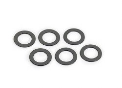 PTFE-coated Washers, 6.5x10x0.5mm (6) (requires #10327 & 10328 for installation)