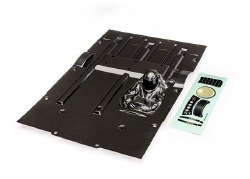 Traxxas Interior, Slash Late Model (black)/ decal sheet