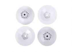 Wheel discs (white) (4)