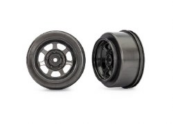 Traxxas Dirt Oval Gray Rear Wheels (2)