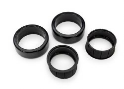 Tires, 1.9" Drift (1 dot, hard, rough surfaces)) (front) (2)/ rubber inserts (2)