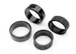 Tires, 1.9" Drift (2 dots, soft, smooth surfaces)) (front) (2)/ rubber inserts (2)