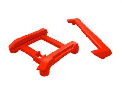 Skid plate (roof)/ tailgate protector (red)/ mounts (2)/ 3x8mm BCS (7) (fits #10711 body)