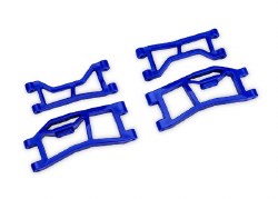 Traxxas Suspension arms, rear (upper (2) lower (2)), blue