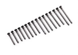 Suspension screw pin set, front or rear, 3x40mm (4), 3x32mm (4), 3x28mm (4), 3x46mm (2)