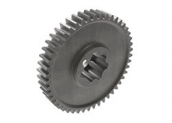 Spur gear, steel, 47-tooth (0.8 metric pitch, compatible with 32-pitch)