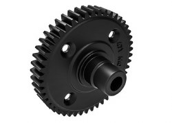 Spur gear, 47-tooth (0.8 metric pitch, compatible with 32-pitch) (for center differential)