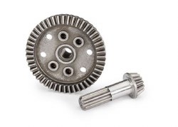 Ring gear, differential, 47-tooth/ pinion gear, differential, 12-tooth (planetary) (front)