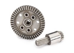 Ring gear, differential, 47-tooth/ pinion gear, differential, 12-tooth (planetary) (rear)