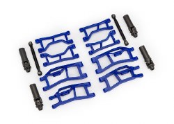 Traxxas Suspension kit, Mini Maxx WideMaxx, blue (front&rear)