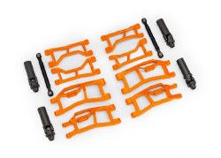 Traxxas Suspension kit, Mini Maxx WideMaxx, orange (front&rear)