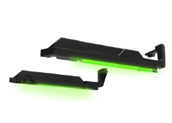 LED light set, green, complete (underbody) (fits Mini Maxx) (requires #6588X power supply)