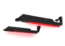 LED light set, red, complete (underbody) (fits Mini Maxx) (requires #6588X power supply)