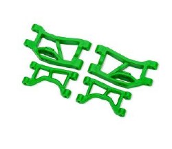 Traxxas Suspension arms, rear, green (narrow)(4)
