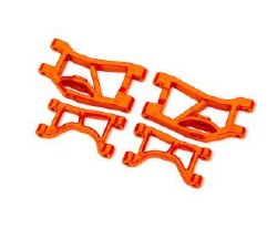 Traxxas Suspension arms, rear, orange (narrow) (4)