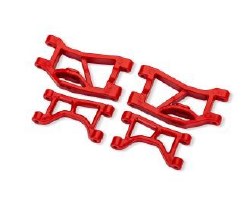 Traxxas Suspension arms, rear, red (narrow)(4)