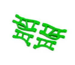 Traxxas Suspension arms, front, green (narrow) (4)